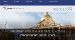 Desktop Screenshot of hebertlawoffices.com